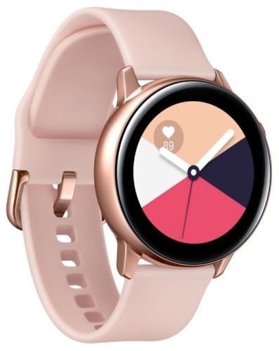 Смарт-часы Samsung Galaxy Watch Active розовый фото 4