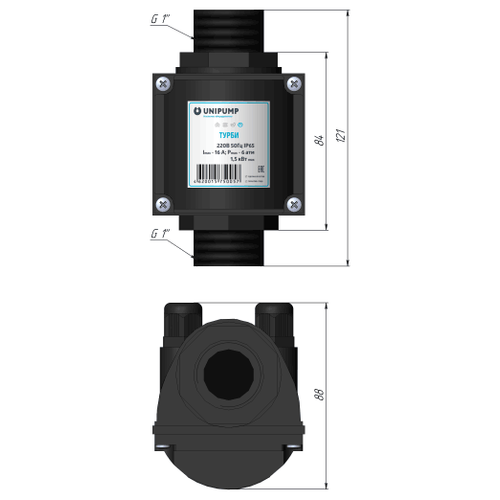 Блок автоматики UNIPUMP Акваробот Турби фото 4 Блок автоматики UNIPUMP Акваробот Турби фото 4
