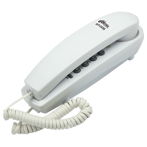 Телефон Ritmix RT-005 white Телефон Ritmix RT-005 white