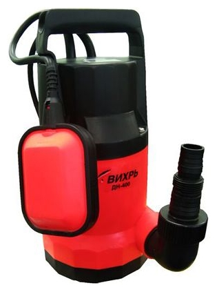 Погружной дренажный насос ВИХРЬ ДН-400 фото 8 Погружной дренажный насос ВИХРЬ ДН-400 фото 8