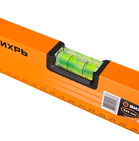 Уровень алюминиевый 400мм фрезерованный 3 глазка Вихрь