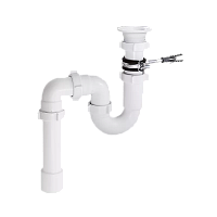 4108-RS ОРИО Сифон прямоточный с разрывом потока струи( 1 1/2 х40мм)