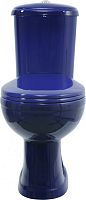 Унитаз-компакт "Дора" СИНИЙ Стандарт /Ст. Оскол/