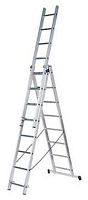 Лестница трансформер 3-секционная ВИХРЬ ЛА 3х8