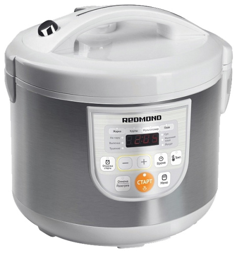 Мультиварка Redmond RMC-M12 белый/серебристый Мультиварка Redmond RMC-M12 белый/серебристый