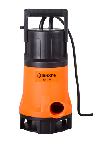 Погружной дренажный насос ВИХРЬ ДН-750 фото 6
