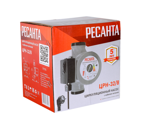 Циркуляционный насос Ресанта ЦРН-32/8 фото 8 Циркуляционный насос Ресанта ЦРН-32/8 фото 8