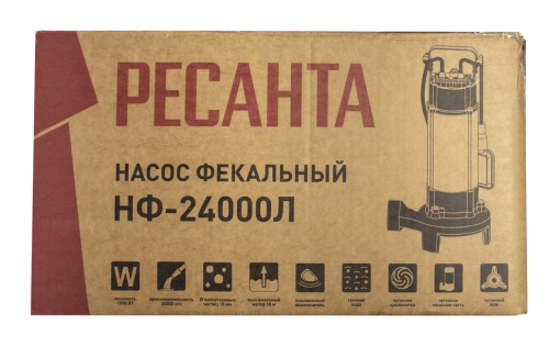 Фекальный насос Ресанта НФ-24000Л с измельчителем фото 7