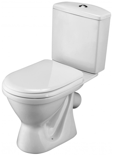 Унитаз компакт "Алькор" 2РА PP сид. полипр. белый /Santek/ 1WH302196