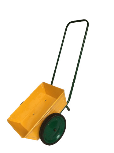 Тачка садовая, 2-колесная, 55 л, 90 кг, металл кузов , сборная рама /г.Миасс/