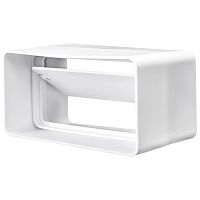 Соеденитель плоский с обратным клапаном ПВХ 55х110 Эвент 55110 СКПО