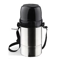 Термос 1 л АМЕТ 1С-668 Дорожный, нерж.сталь, колба нерж.сталь, узкое горло