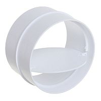 Соеденитель круглый с обратным клапаном ПВХ d100 Эвент 100 СКПО