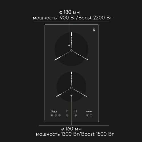 Варочная поверхность Oasis P-EN фото 4