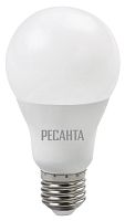 Лампа светодиодная LL-R-A65-15W-230-3K-E27 (груша, 15Вт, тепл., Е27) Ресанта, , Шт