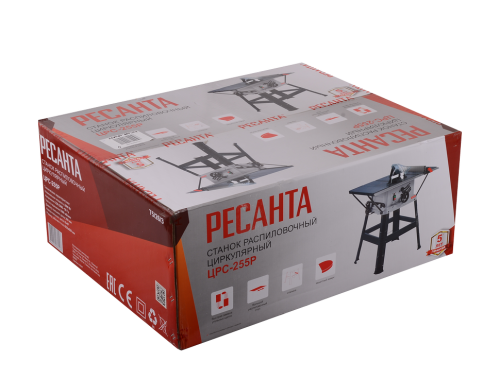 Станок распиловочный циркулярный ЦРС-255Р Ресанта фото 8