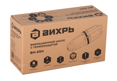 Скважинный насос ВИХРЬ ВН-25H фото 10