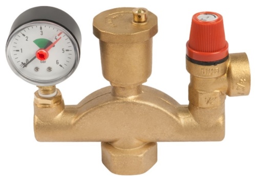 Группа безопасности котла UNIPUMP 1, 1/2