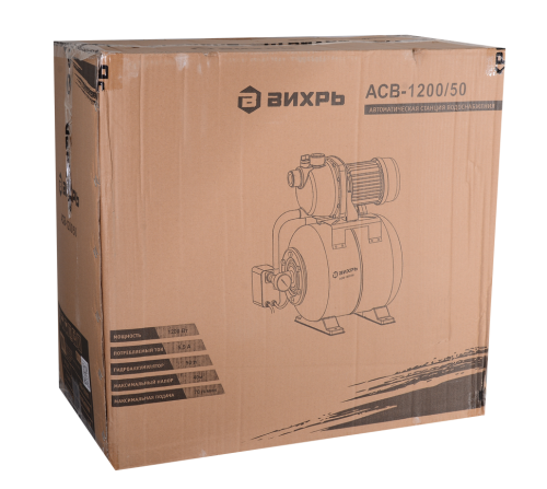 Автономная станция водоснабжения Вихрь АСВ-1200/50 фото 3