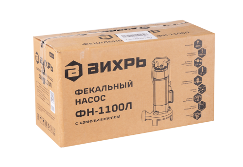 Погружной фекальный насос ВИХРЬ ФН-1100Л