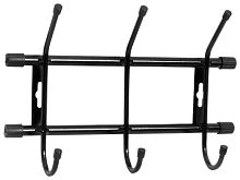 Вешалка настенная НИКА ВН3, металл, черный, 3 рожков 28,5 х18см х67см
