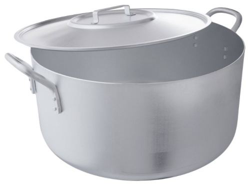 Котел 50 л SCOVO МШ-013 алюминий, крышка фото 2 Котел 50 л SCOVO МШ-013 алюминий, крышка фото 2