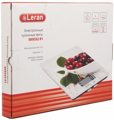 Весы кухонные Leran EK9332 01 фото 4 Весы кухонные Leran EK9332 01 фото 4
