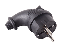 Вилка угловая с/з, каучук IP44 16А 250В Вихрь (73/12/1/4)