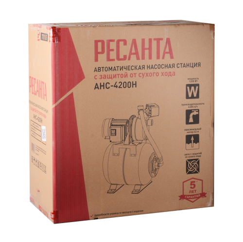 Автономная насосная станция Ресанта АНС-4200Н фото 8