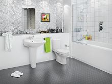 Унитаз-компакт "Ультра" БЕЛЫЙ /Santeri/