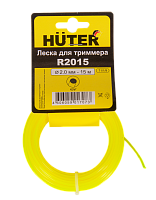 Леска Huter R2015 для триммера, 2 мм, круг (71/1/9)