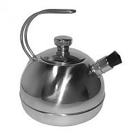 Чайник 3 л АМЕТ 1С-957, нерж.сталь, зеркальная полировка, свисток /г. Аша/