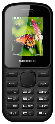 Телефон teXet TM-130 black/red