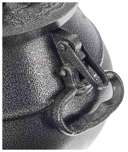 Казан афганский 5 л черный, алюминий фото 13