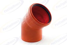 Отвод НАРУЖНОЙ канализ. 110х45 /РТП/ 36655 (1/50)