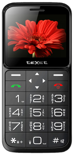 Мобильный телефон TeXet TM-B226 Black-Red