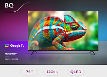 Телевизор BQ 75FSU03B Black