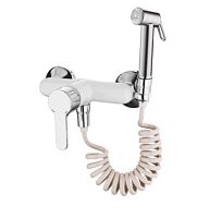 3167G Accoona Смеситель д/биде настенный. Белый (1/10)