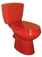 Унитаз-компакт "Элисса" КРАСНЫЙ /СТ. Оскол/