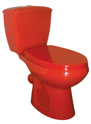 Унитаз-компакт "Элисса" КРАСНЫЙ /СТ. Оскол/