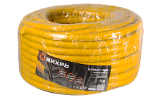 Шланг поливочный ПВХ усиленный, пищевой трехслойный армированный 3/4, 50 м (жёлтый) Вихрь, , Шт