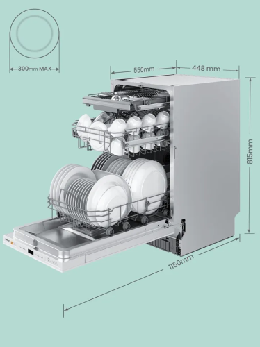 Встраиваемая посудомоечная машина Comfee CDWI454i фото 12