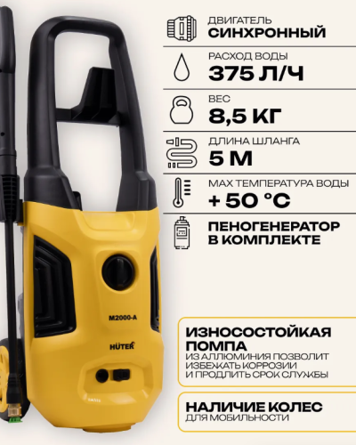 Мойка высокого давления Huter M2000-A фото 11