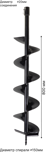 Бур HUTER AG-150 фото 5