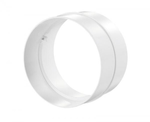 Соеденитель круглый ПВХ d125 Эвент 125 СКП Соеденитель круглый ПВХ d125 Эвент 125 СКП