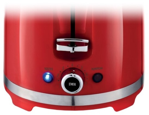 Тостер CENTEK СТ-1432 красный фото 3 Тостер CENTEK СТ-1432 красный фото 3