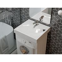 Раковина над стиральной машиной "List 55" 600х545х90
