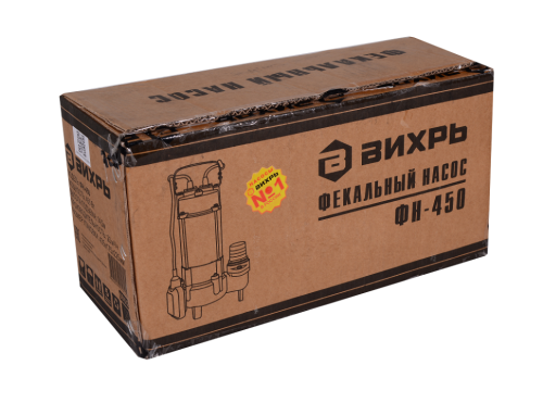 Погружной фекальный насос ВИХРЬ ФН-450 фото 8