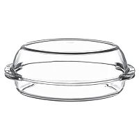 Форма СВЧ 2 л PASABAHCE Утятница 59062, стекло,  крышка