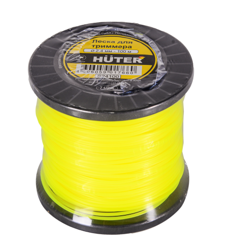 Леска Huter S24100 (звезда) фото 4